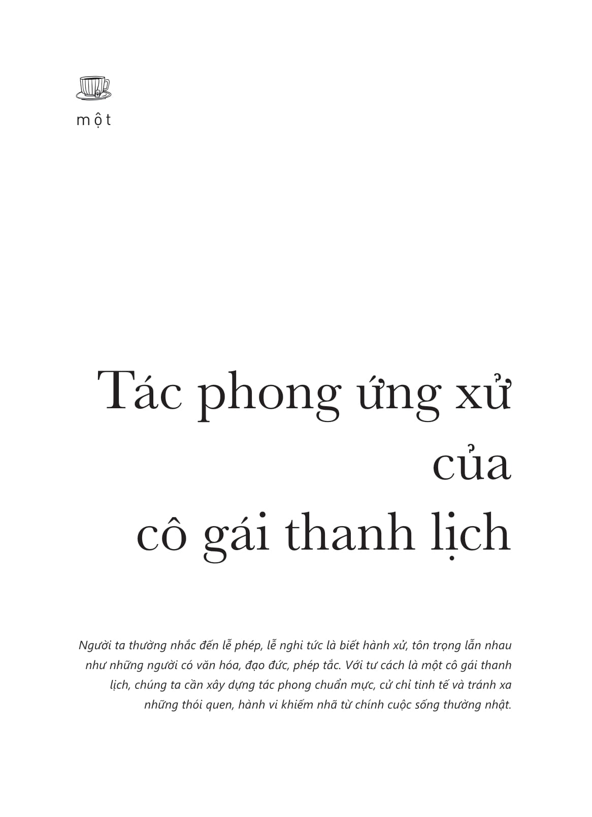 một cuốn sách lễ nghi hữu dụng dành cho các cô gái - 70+ quy tắc xã giao thanh lịch của quý cô hiện đại