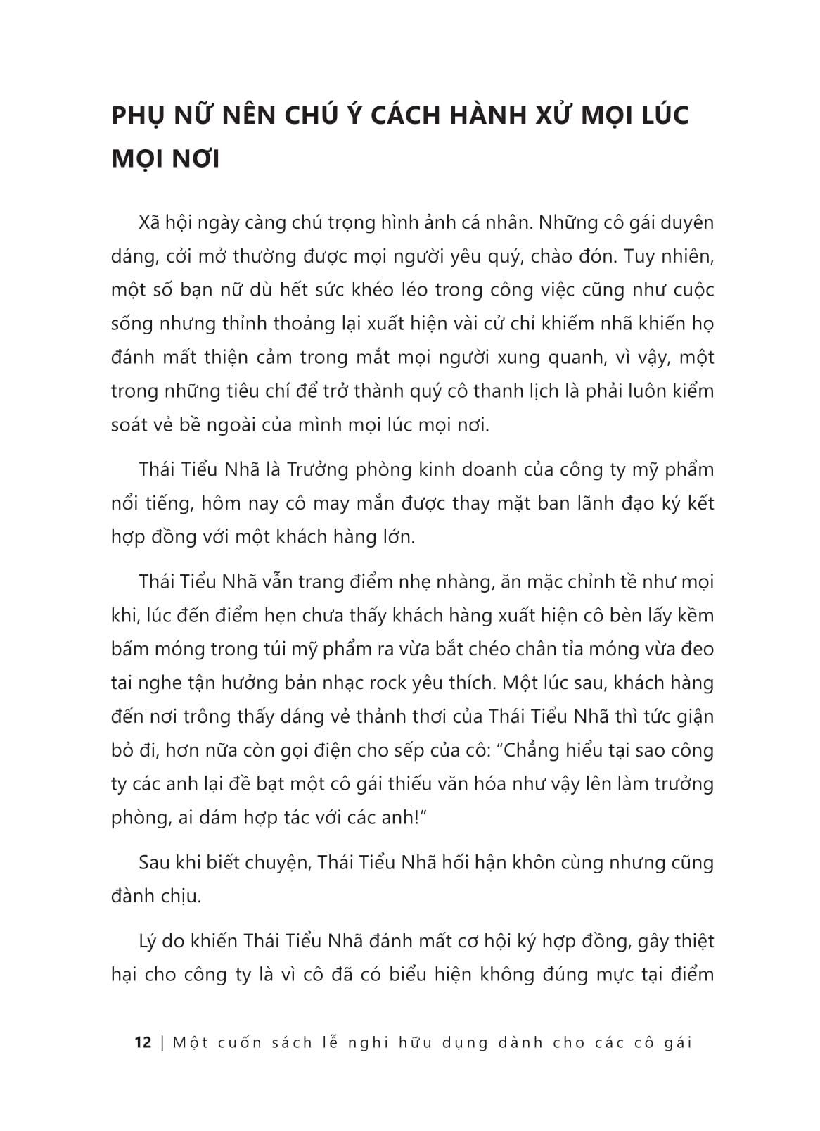 một cuốn sách lễ nghi hữu dụng dành cho các cô gái - 70+ quy tắc xã giao thanh lịch của quý cô hiện đại