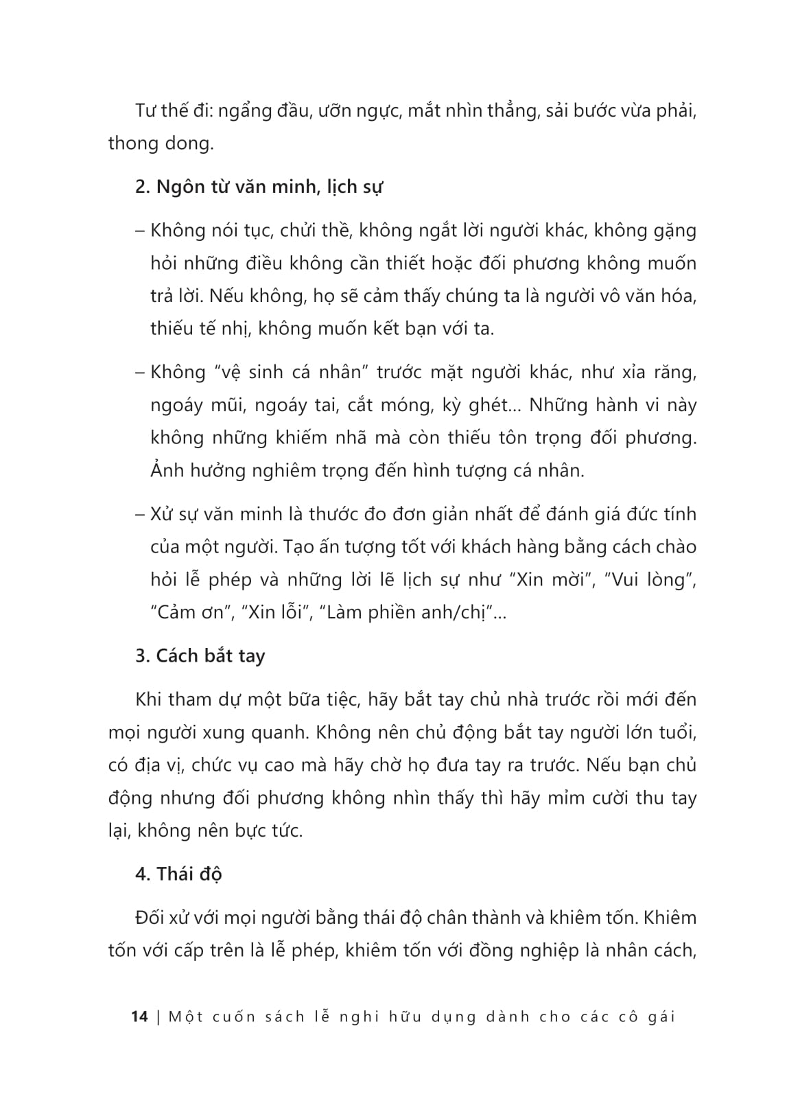 một cuốn sách lễ nghi hữu dụng dành cho các cô gái - 70+ quy tắc xã giao thanh lịch của quý cô hiện đại