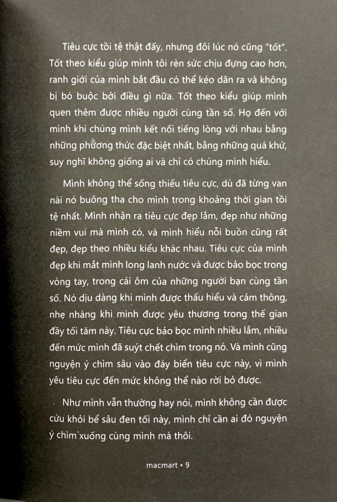 một cuốn sách trầm cảm