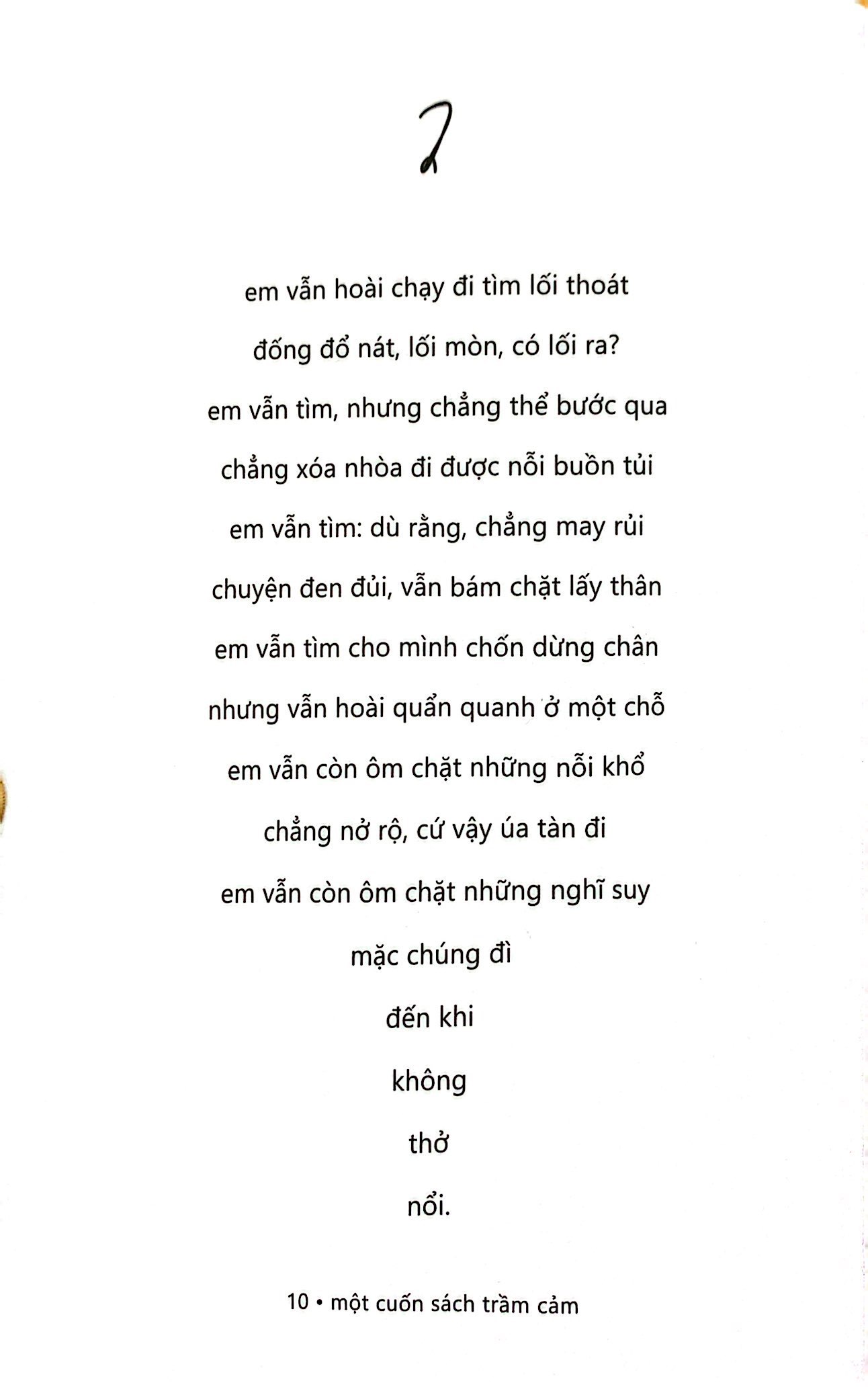 một cuốn sách trầm cảm