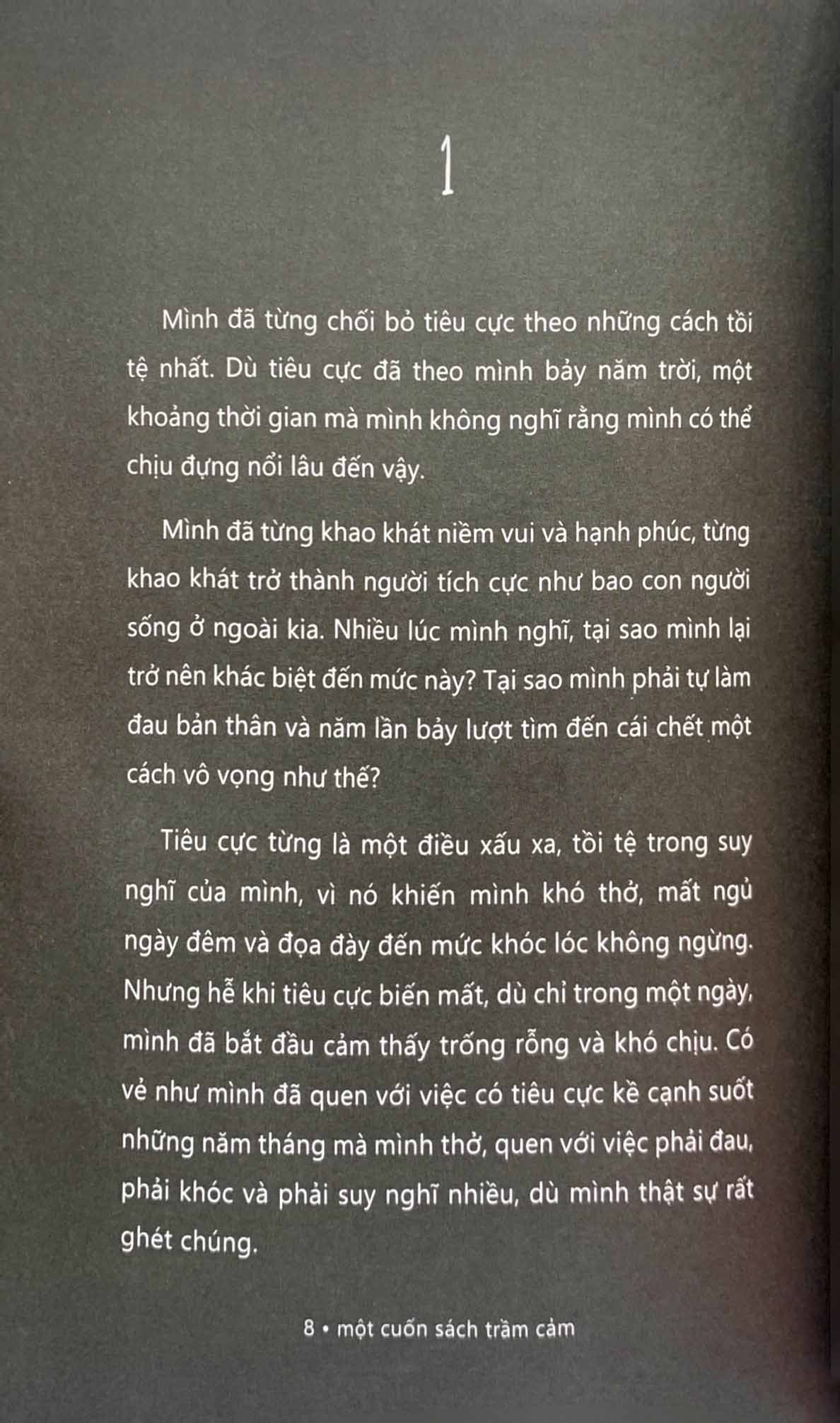 một cuốn sách trầm cảm