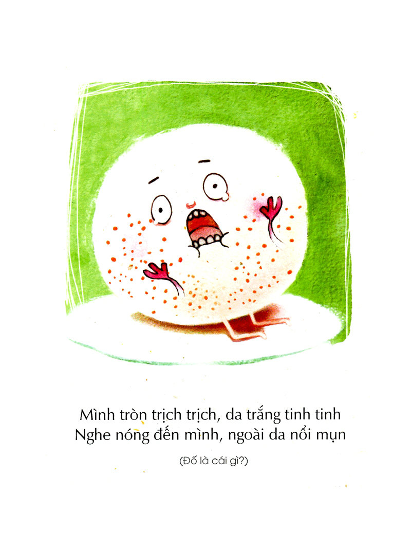 một đàn cò trắng phau phau - câu đố dân gian cho bé