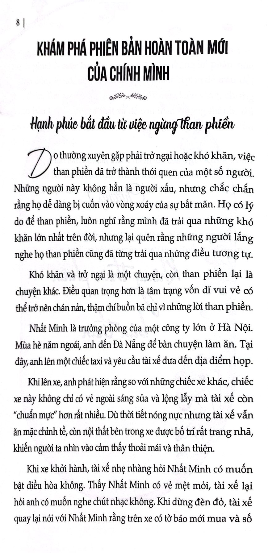 một đời an lạc - không giận hờn, không oán trách