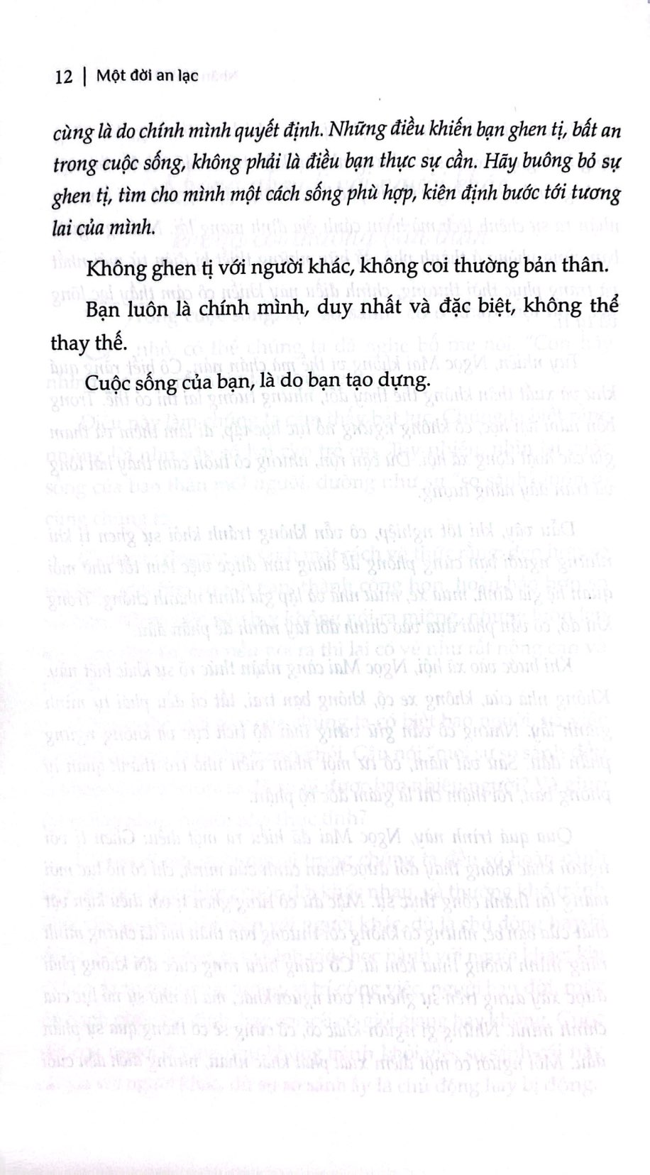 một đời an lạc - nhân sinh được mất