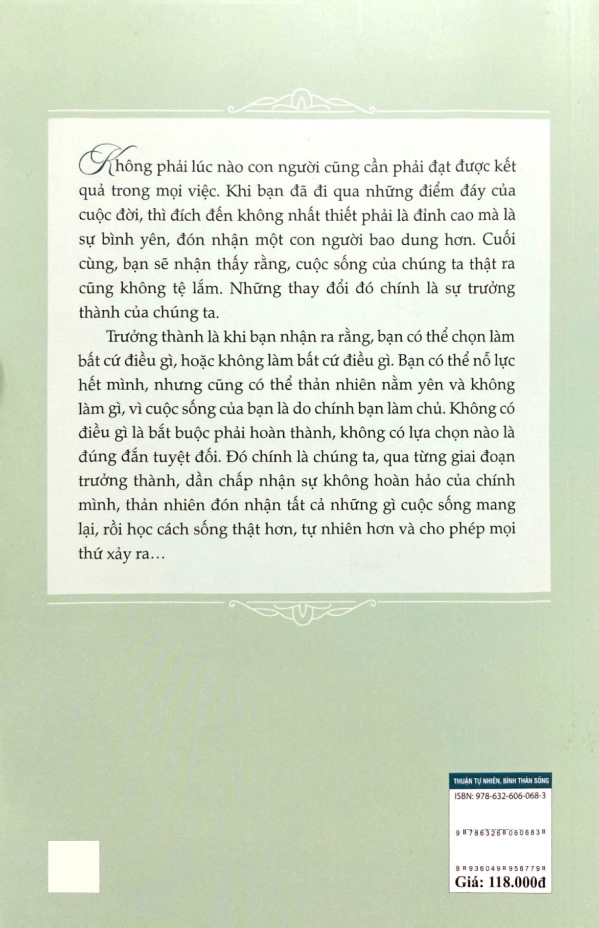 một đời an lạc - thuận tự nhiên, bình thản sống