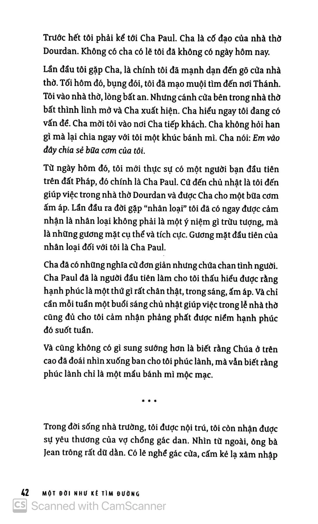 một đời như kẻ tìm đường