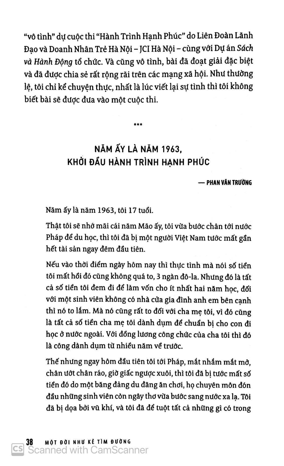 một đời như kẻ tìm đường