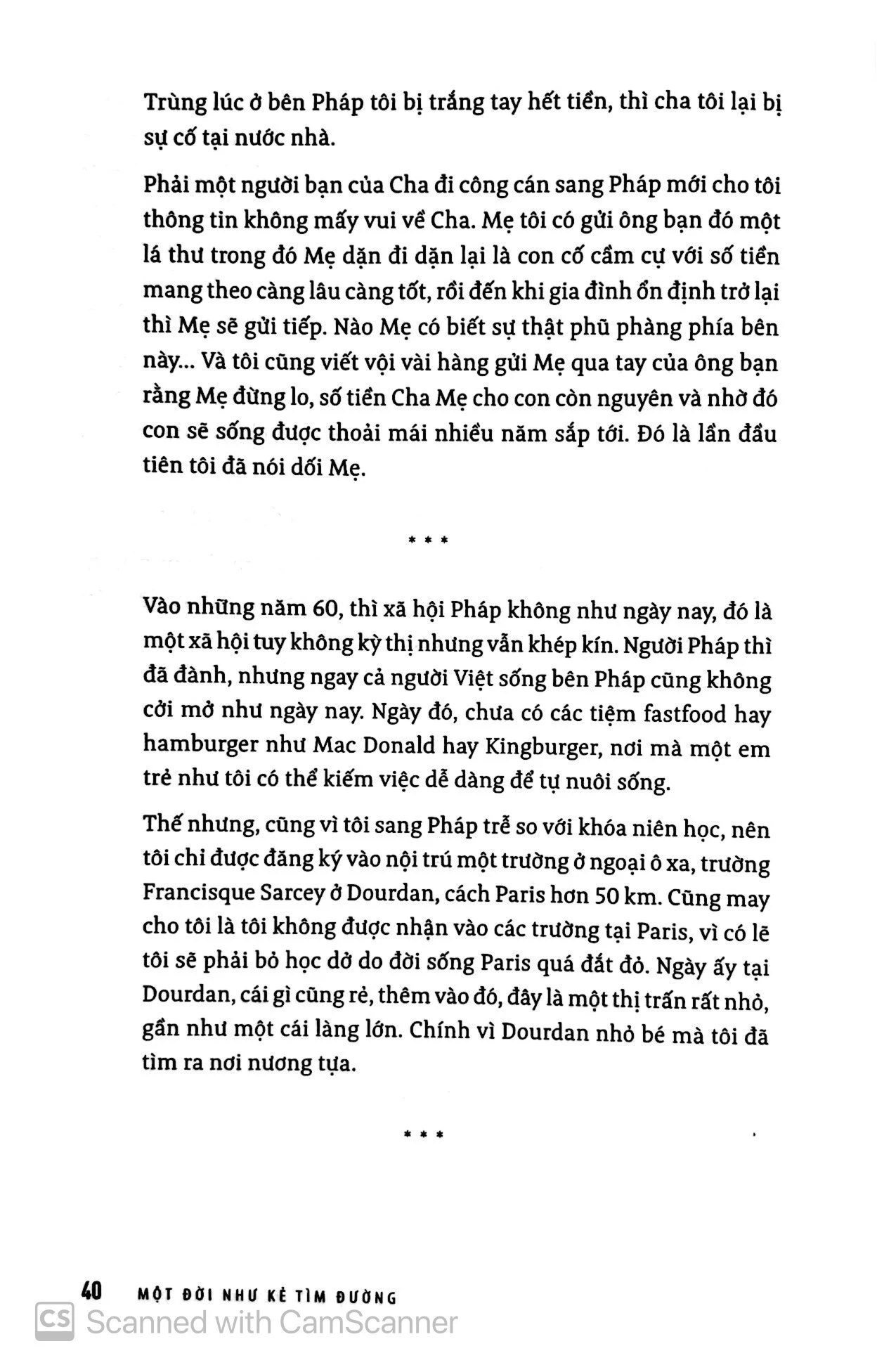 một đời như kẻ tìm đường