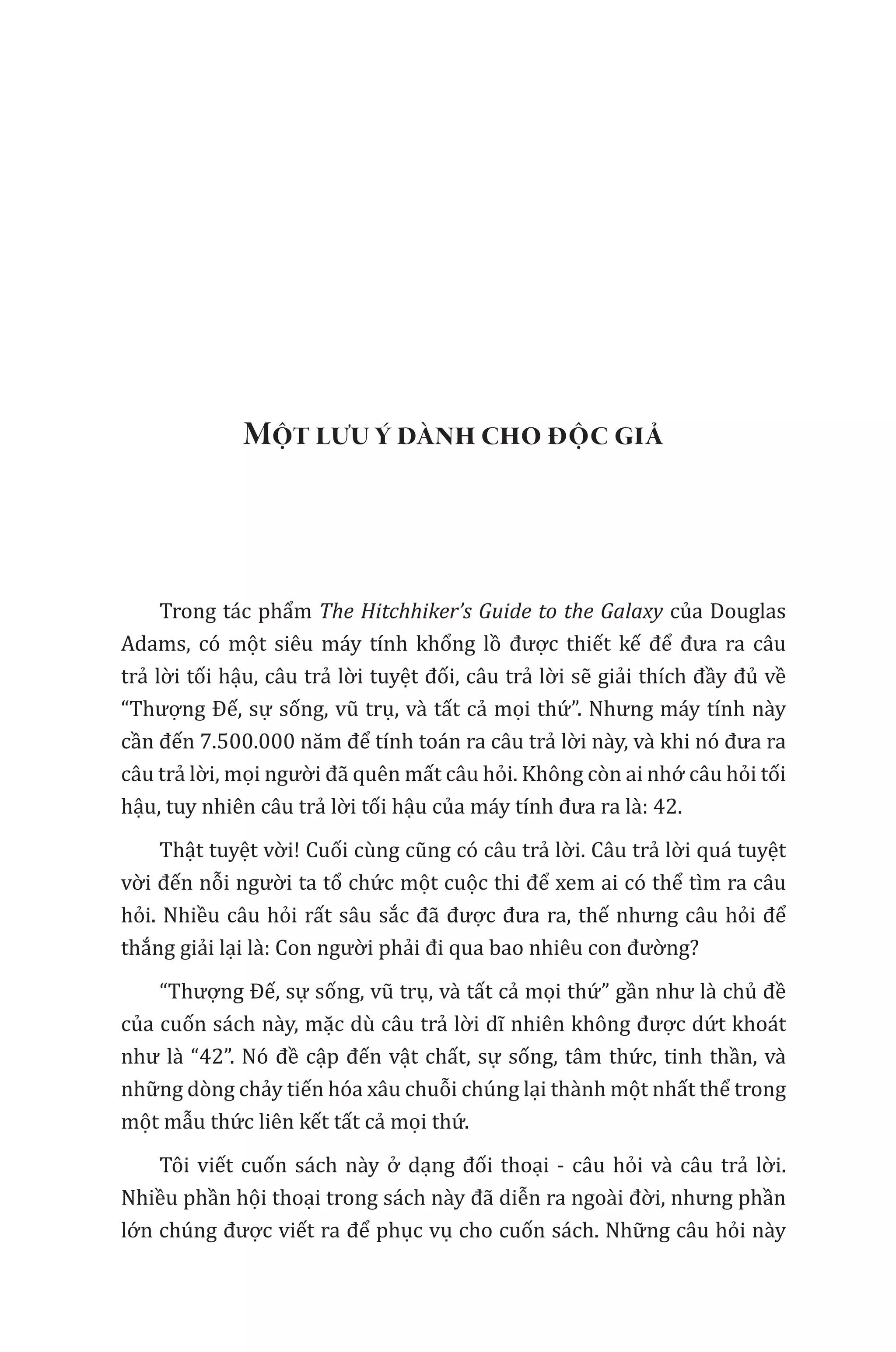 một lược sử về vạn vật