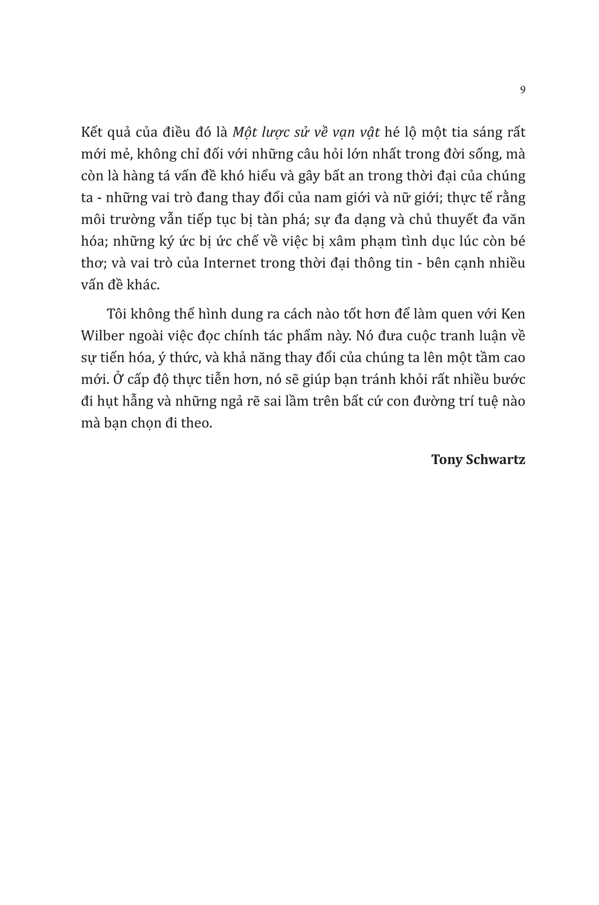 một lược sử về vạn vật