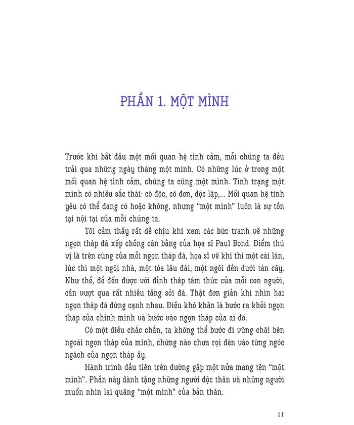 một mình tìm một nửa