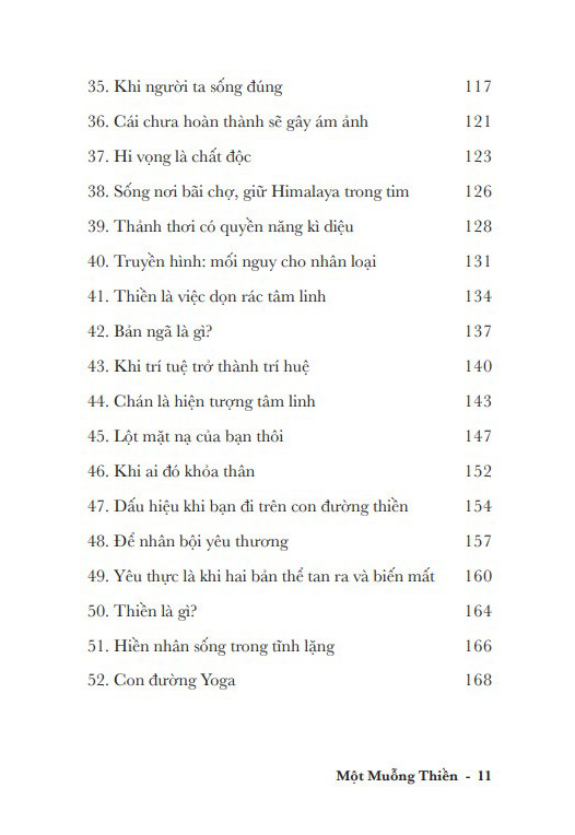 một muỗng thiền
