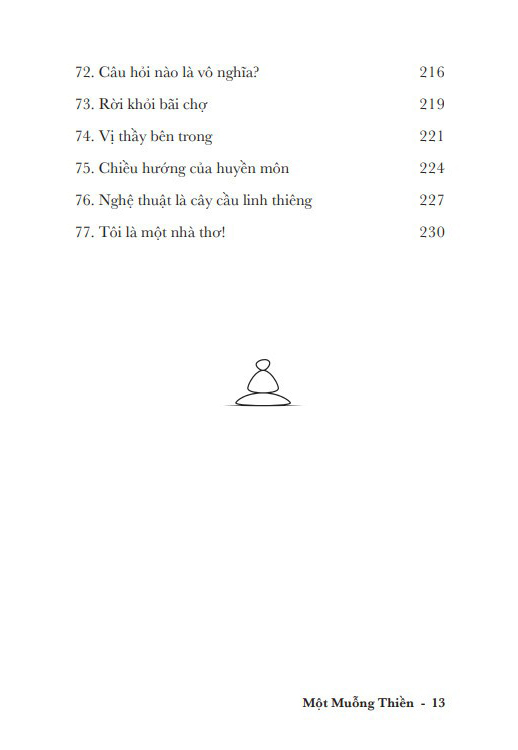 một muỗng thiền