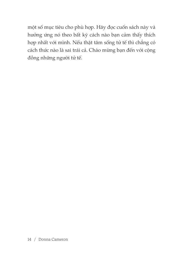 một năm sống tử tế