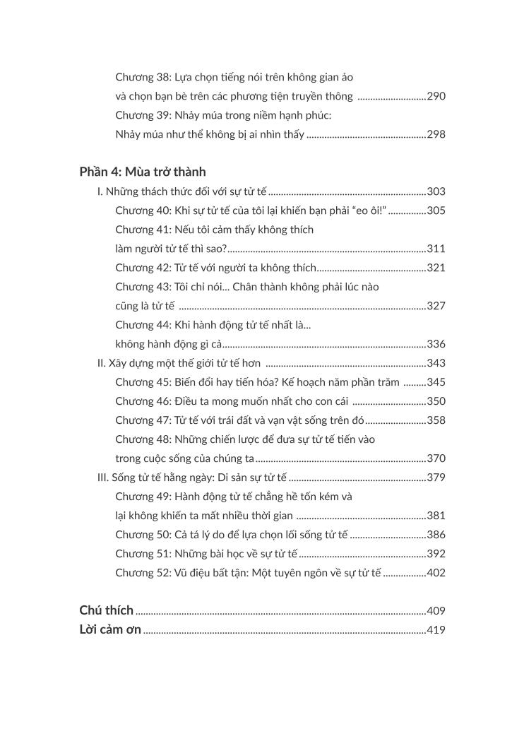 một năm sống tử tế