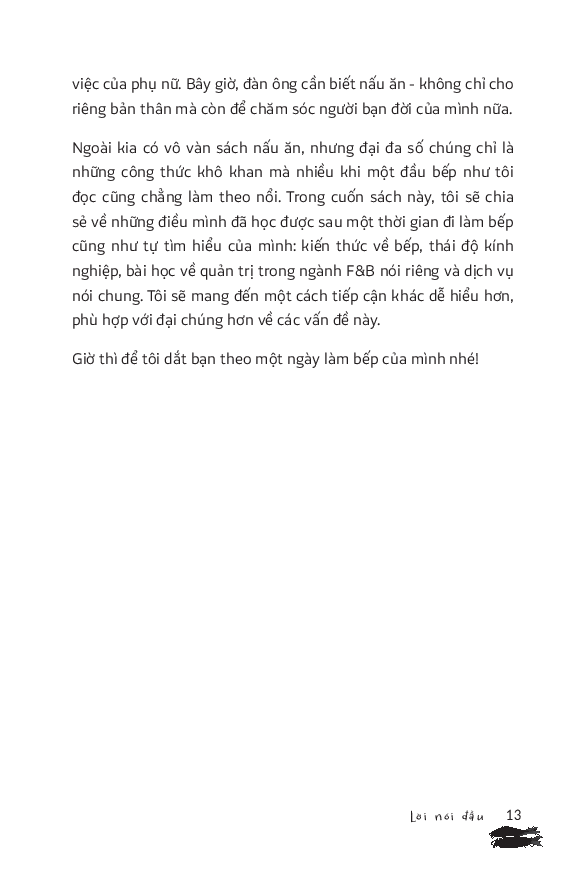 một ngày cùng chef - cuộc sống của người tạo ra hương vị