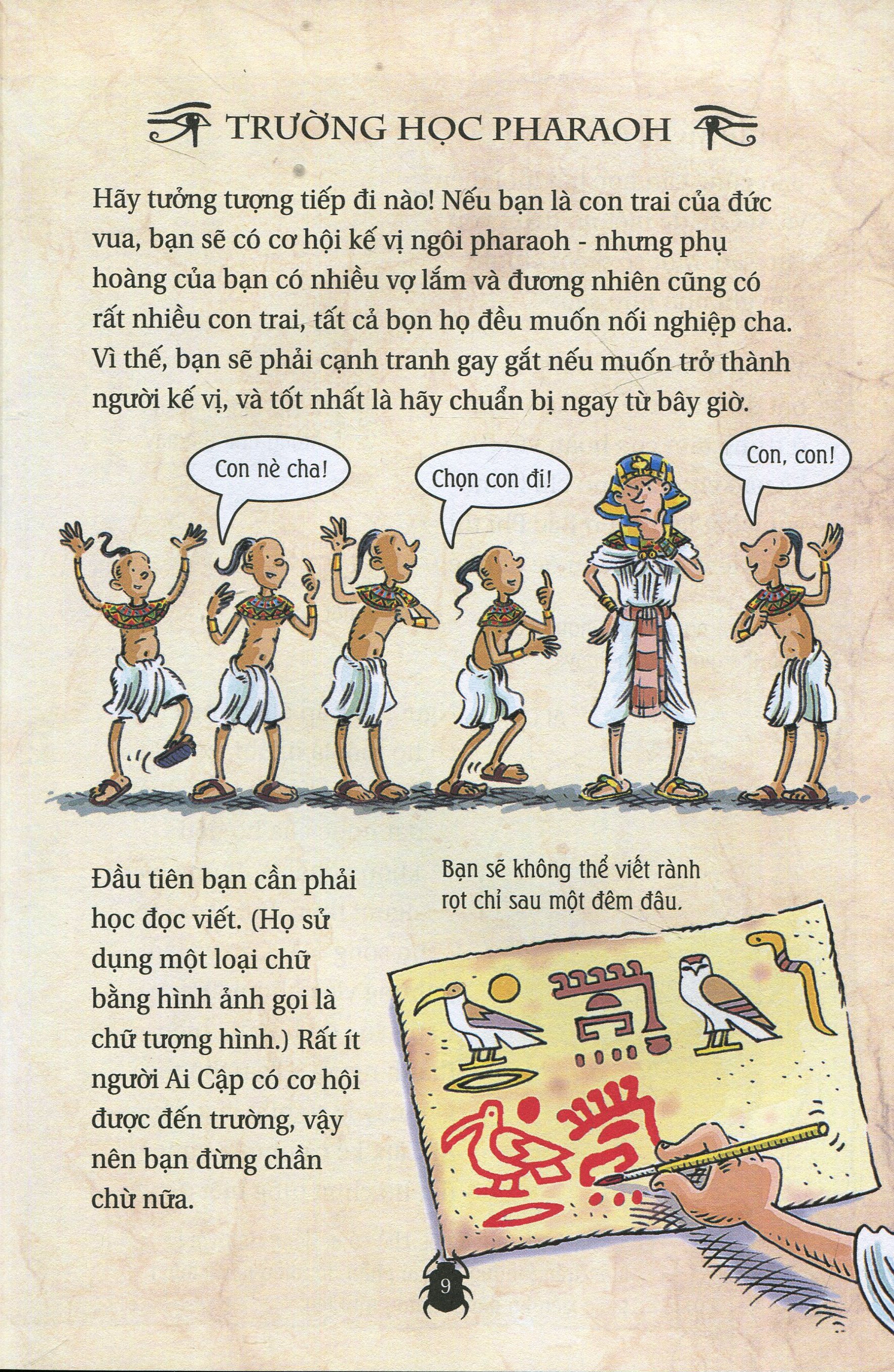 một ngày làm pharaoh