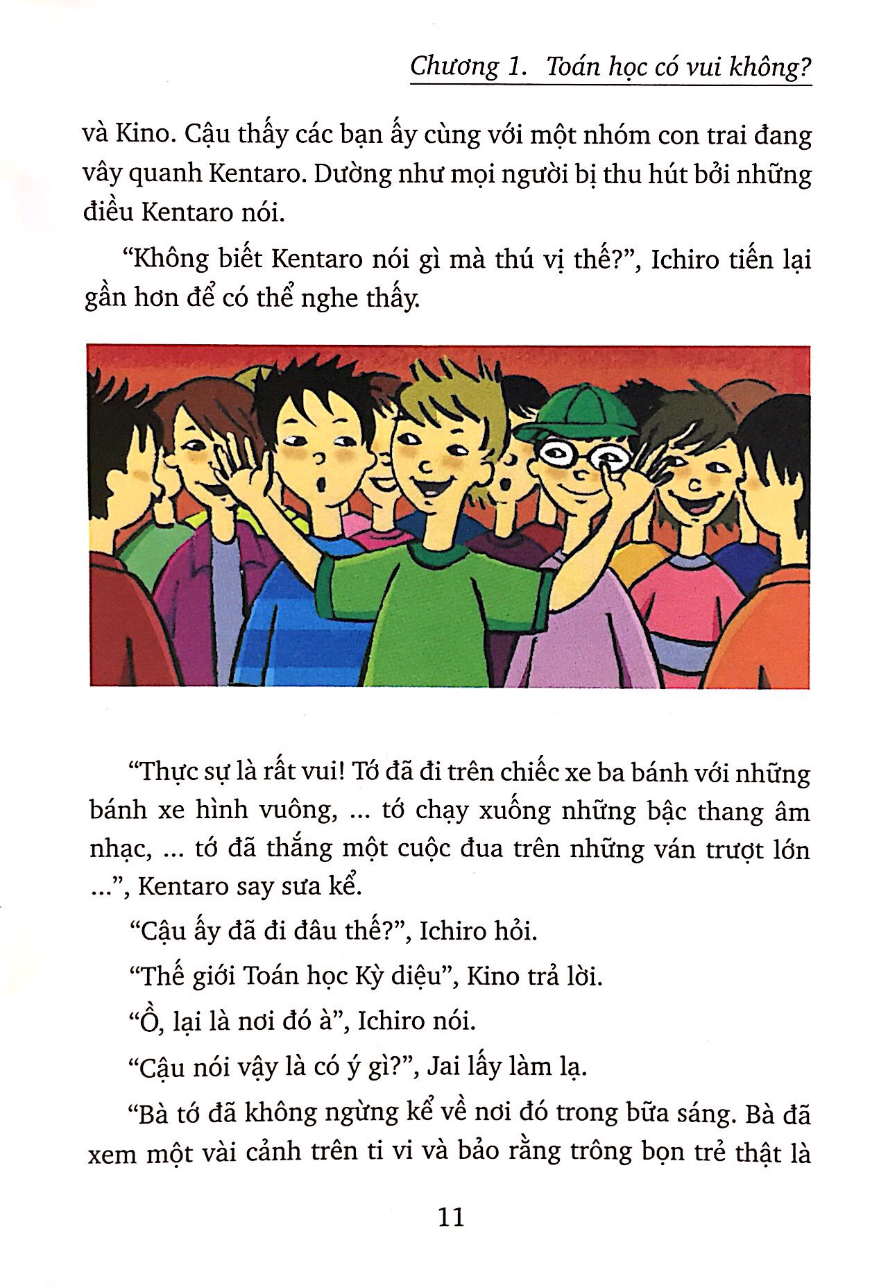một ngày phiêu lưu trong thế giới toán học kì diệu
