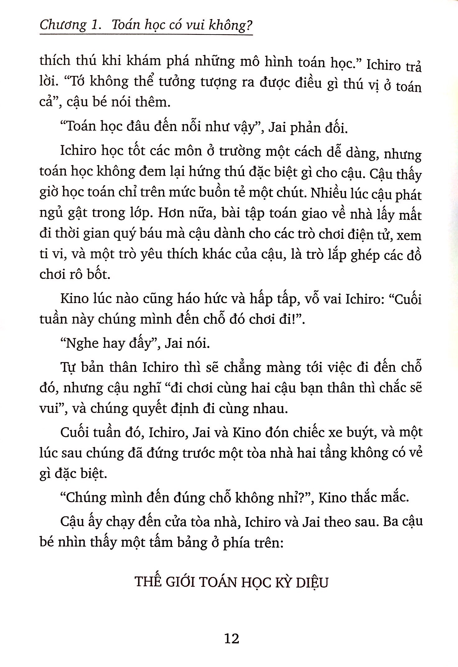 một ngày phiêu lưu trong thế giới toán học kì diệu