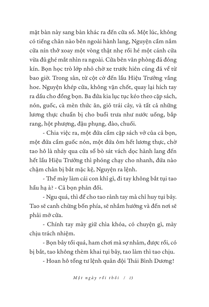 một ngày rồi thôi