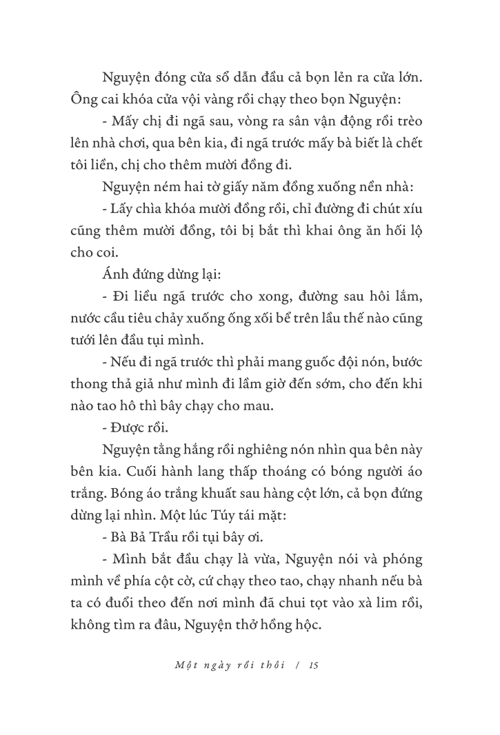 một ngày rồi thôi