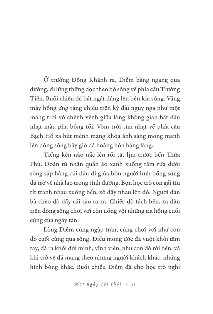 một ngày rồi thôi