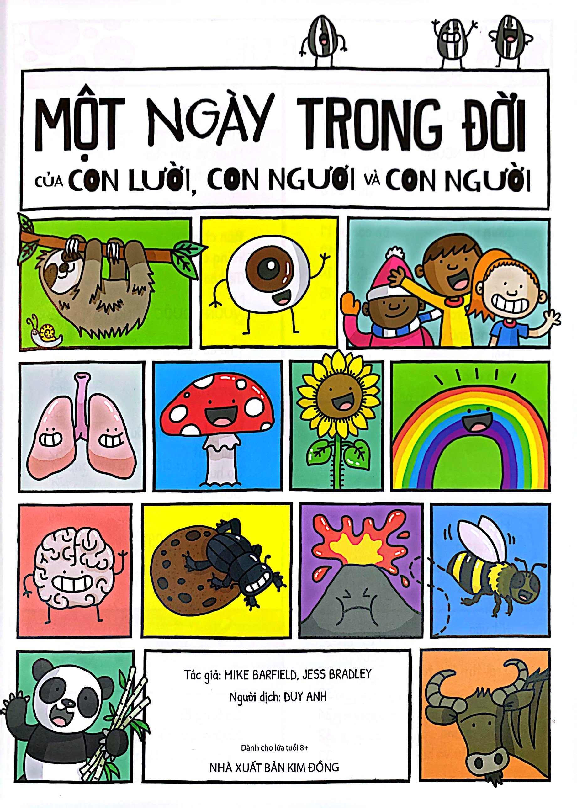 một ngày trong đời của con lười, con ngươi và con người