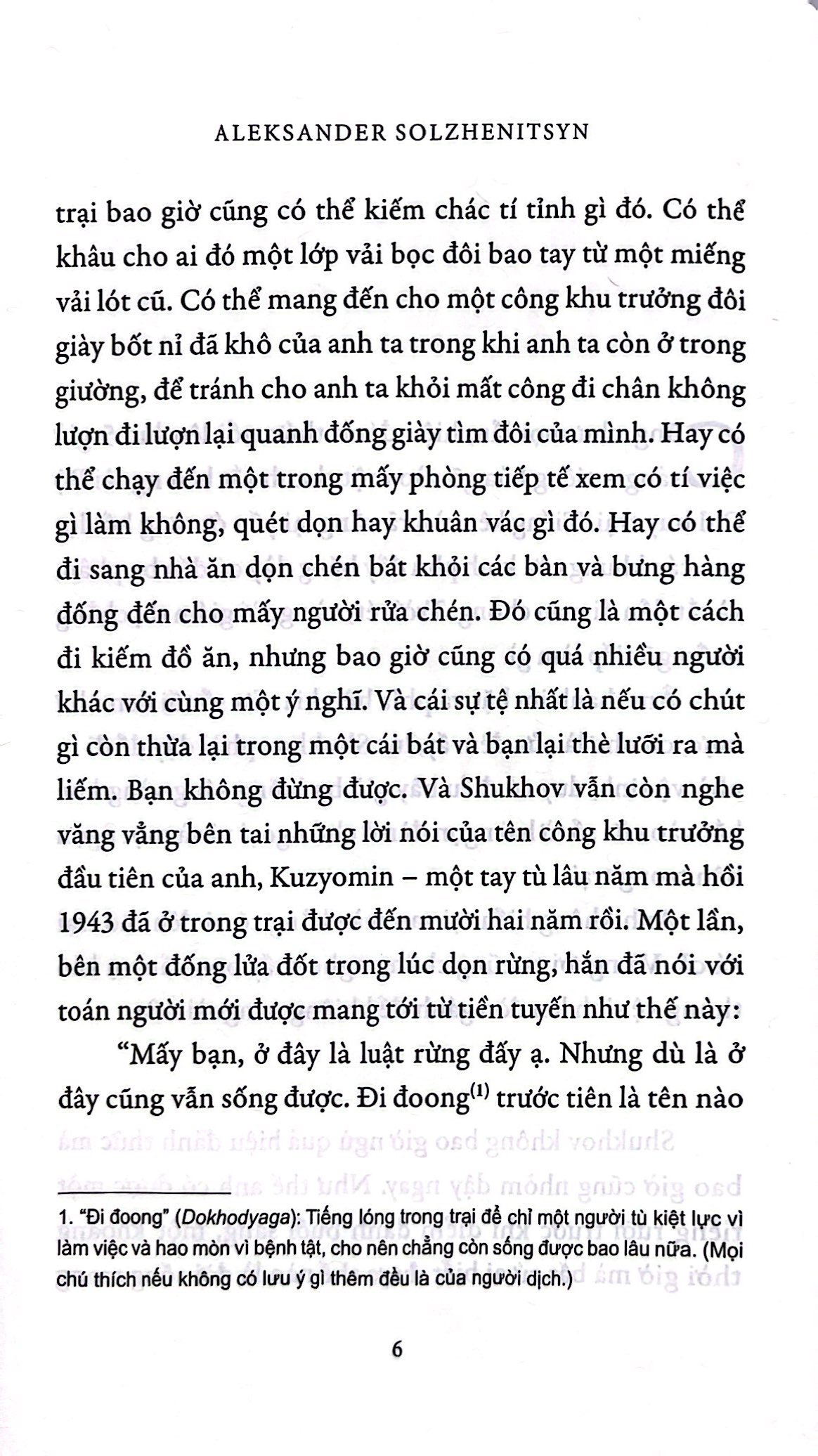một ngày trong đời ivan denisovich - bìa cứng