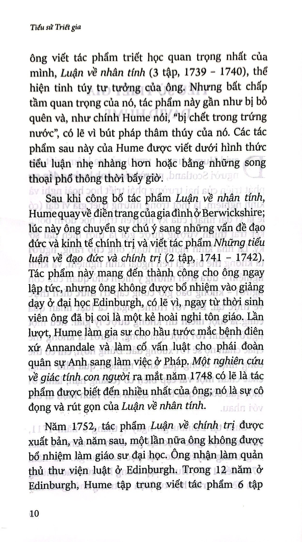 một nghiên cứu về giác tính con người - an enquiry concerning human understanding - bìa cứng (tái bản 2024)