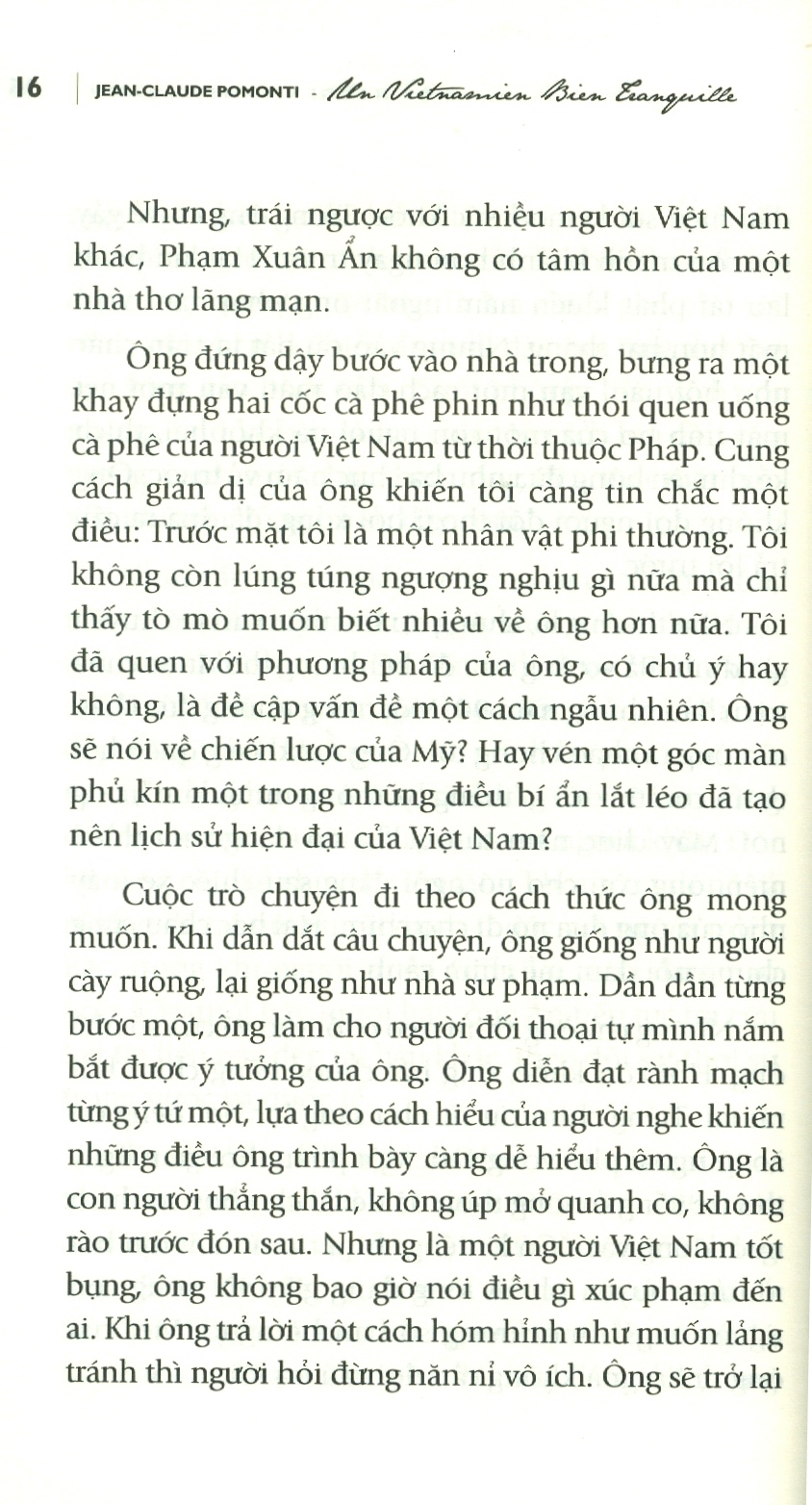 một người việt trầm lặng