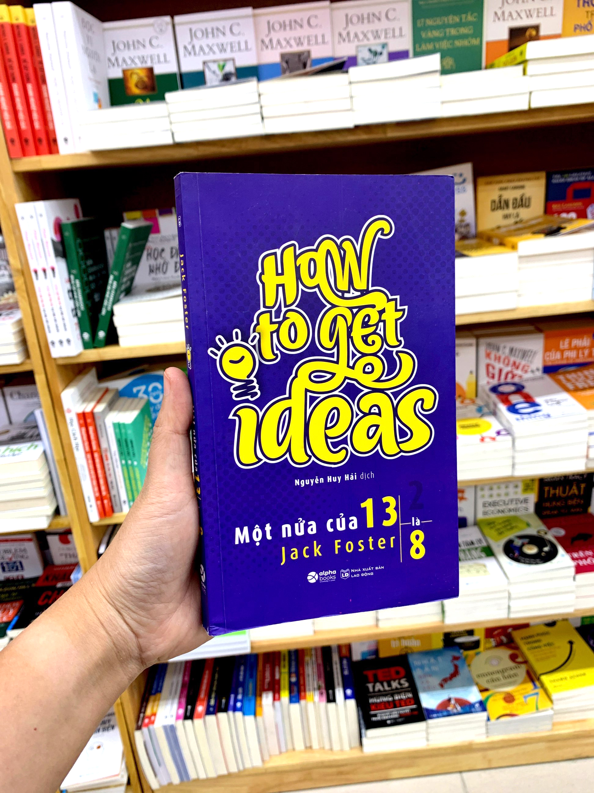 một nửa của 13 là 8 - how to get ideas