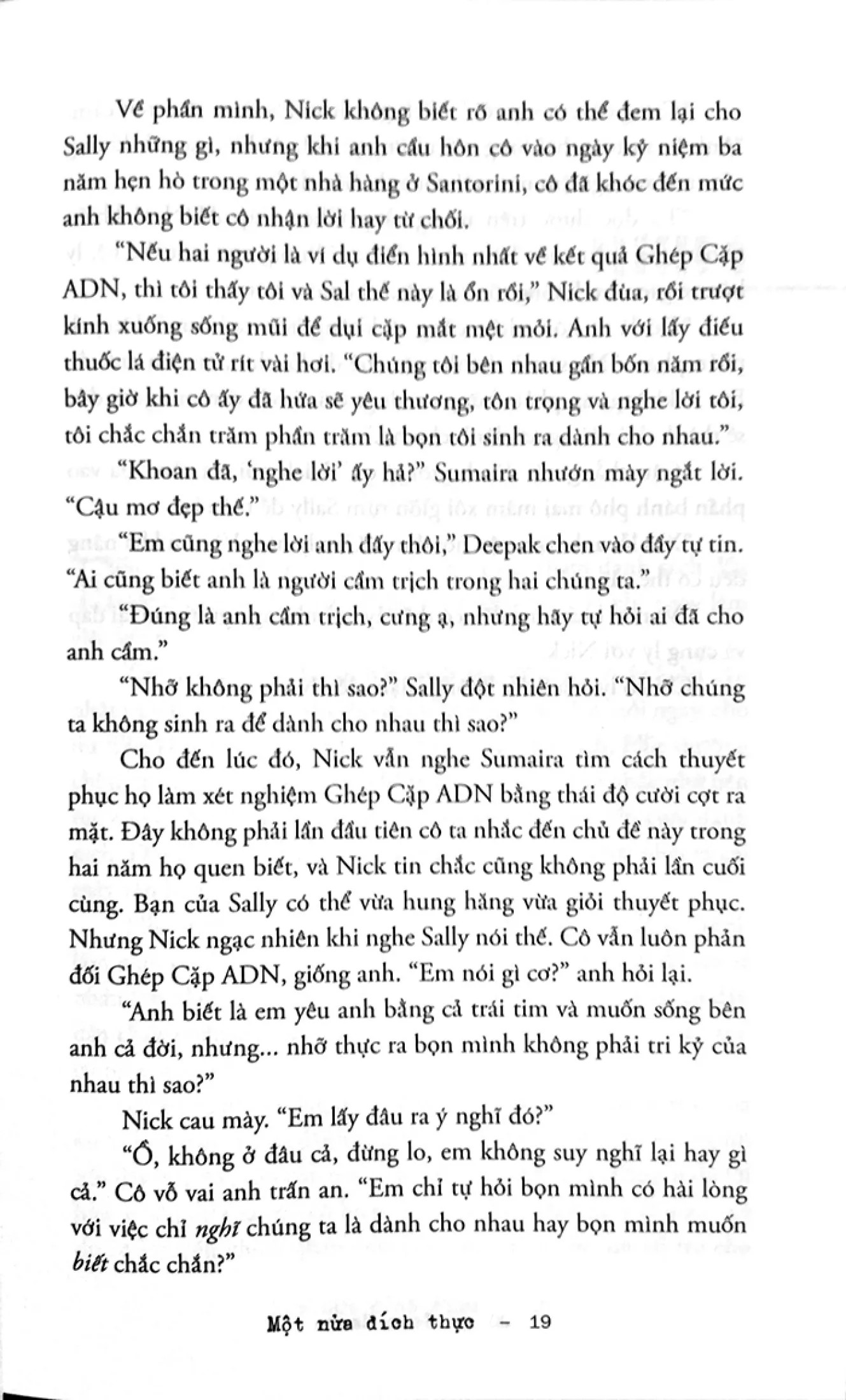 một nửa đích thực