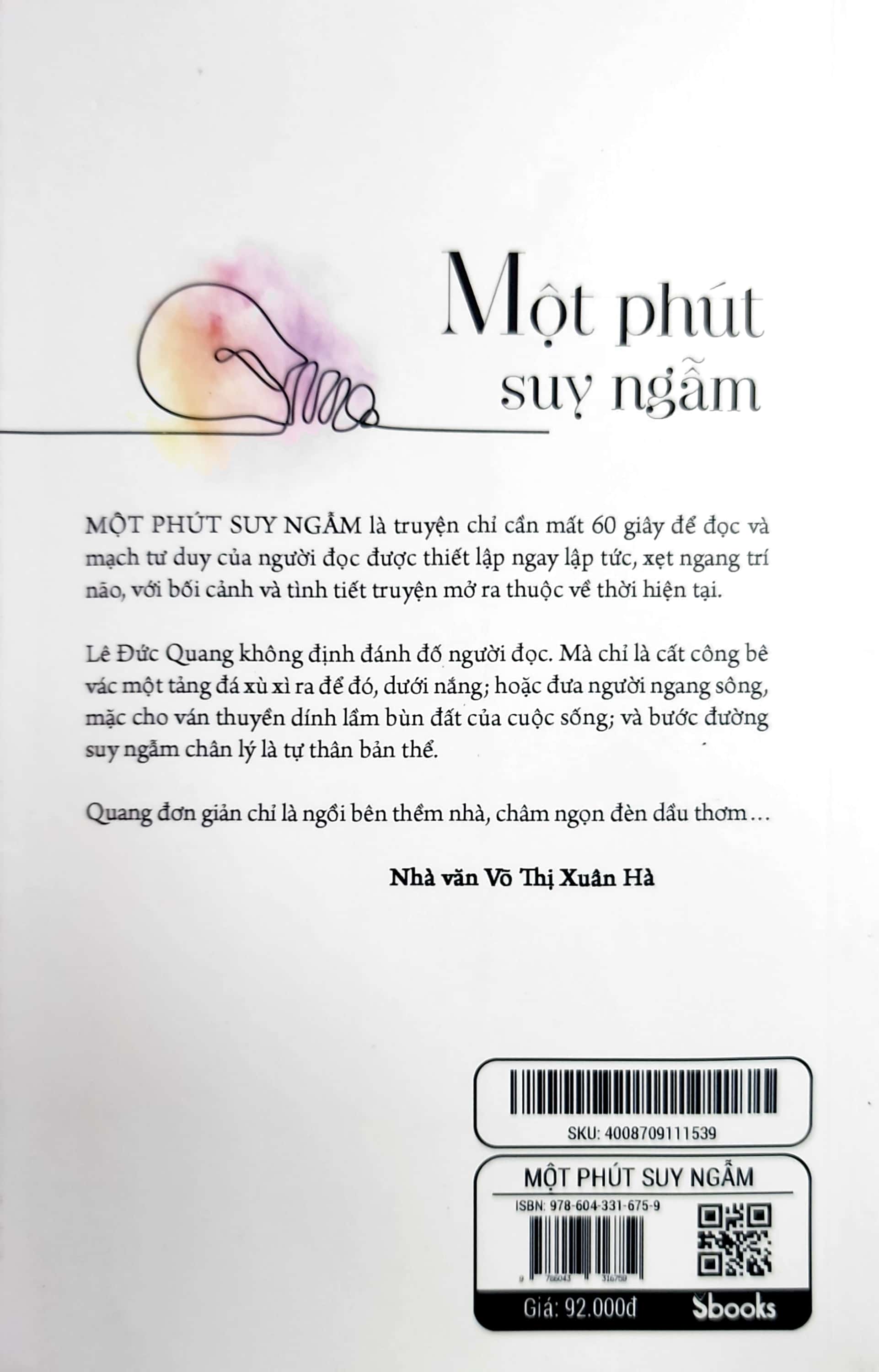 một phút suy ngẫm