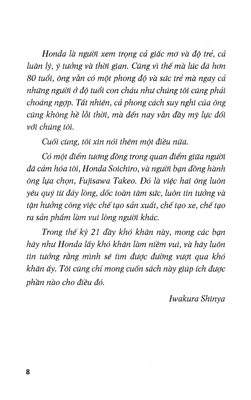 một phút với honda soichiro