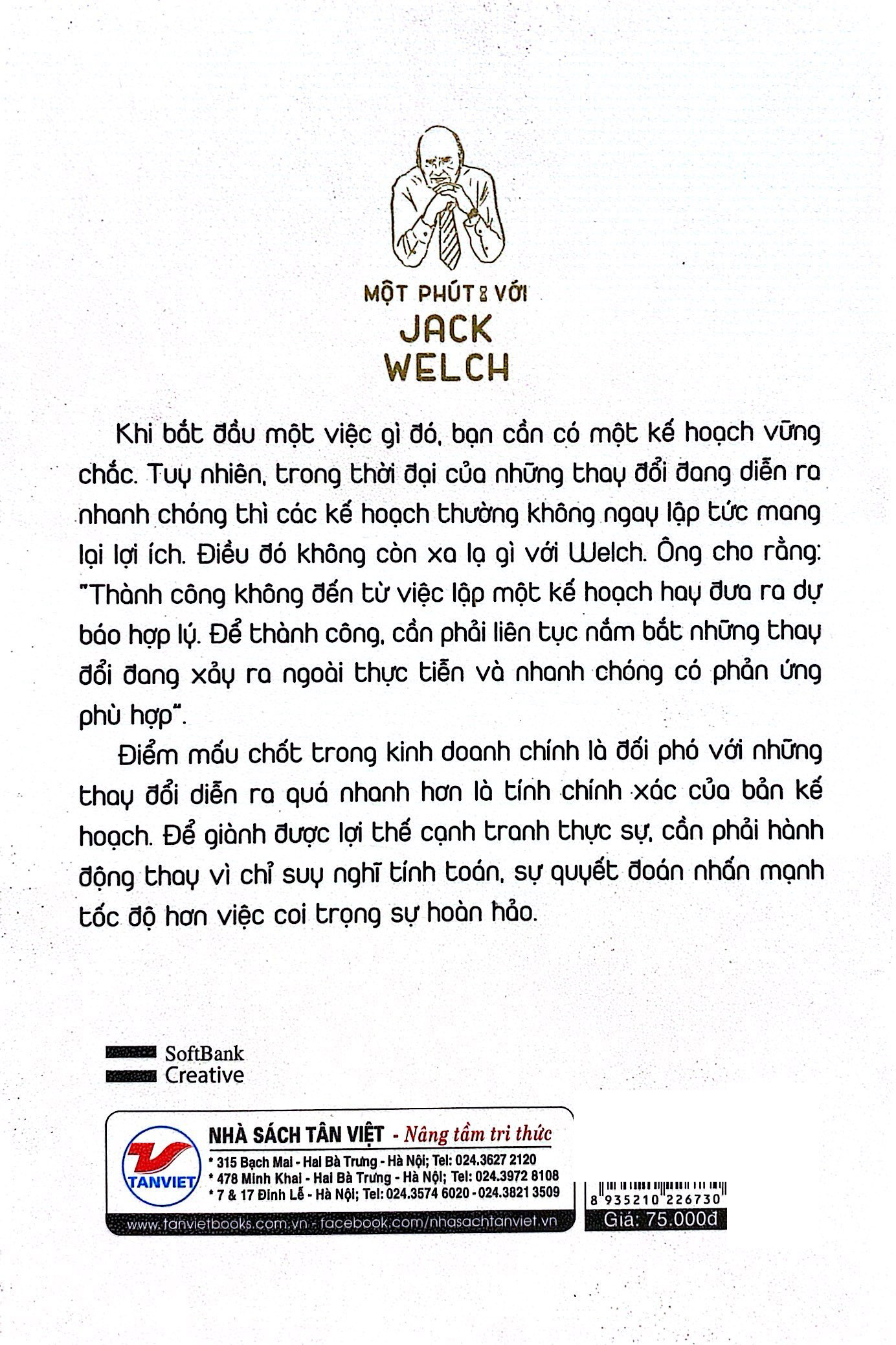 một phút với jack welch