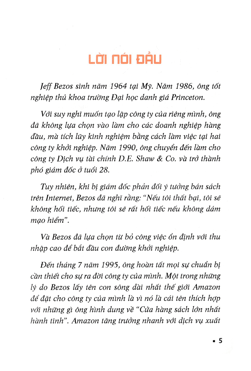 một phút với jeff bezos