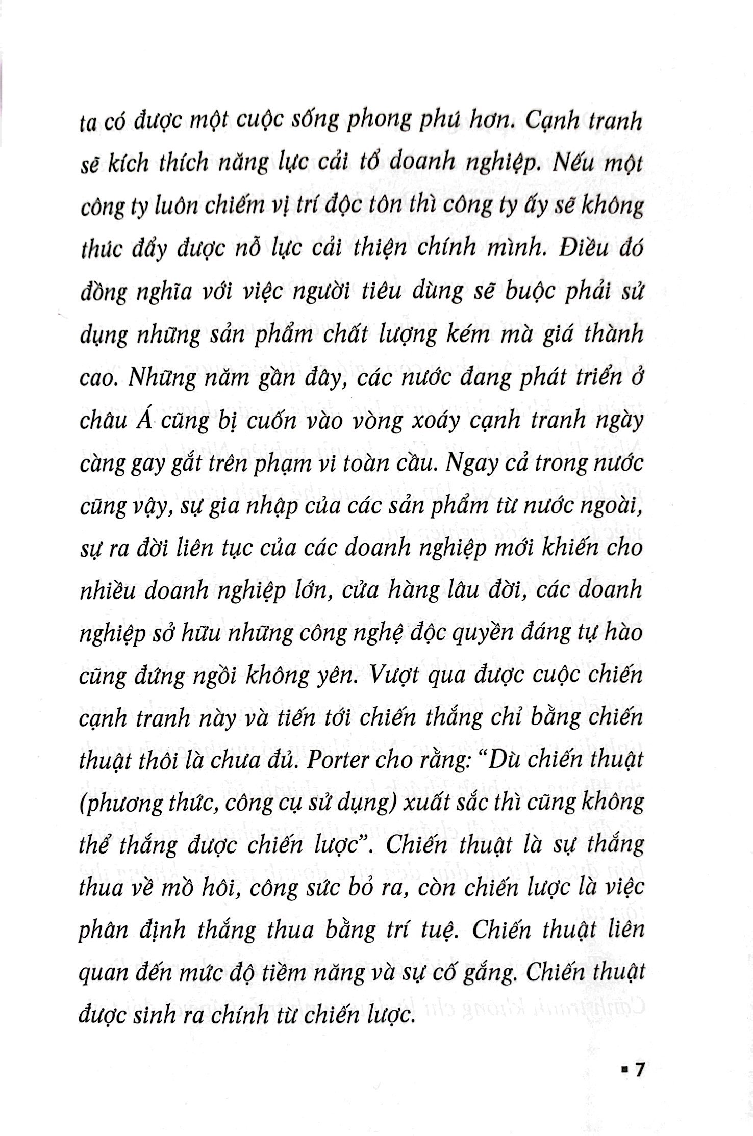 một phút với michael porter