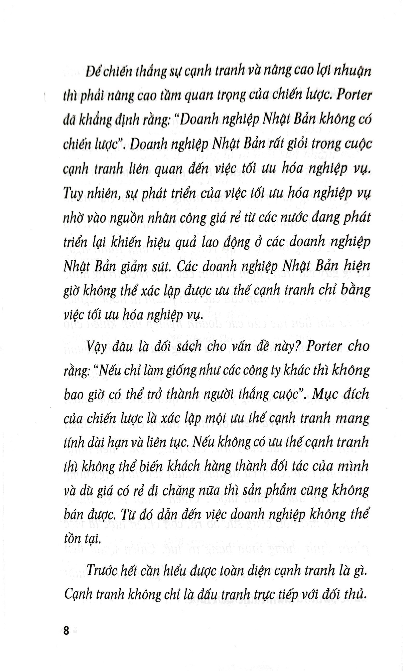 một phút với michael porter