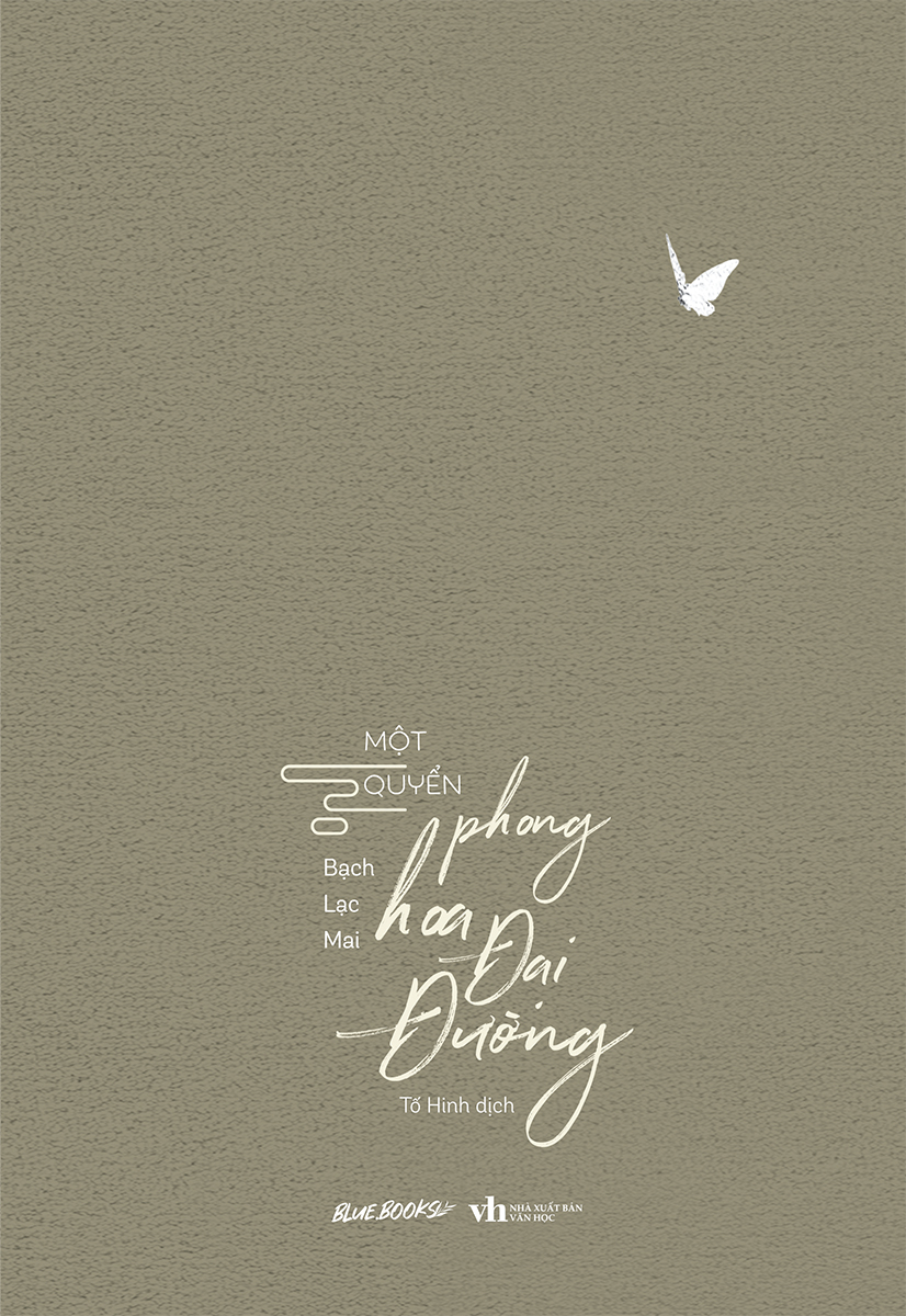 một quyển phong hoa đại đường - tặng kèm bookmark 2 mặt bế khuôn tròn kích thước 8cm (giấy ivory bồi 2 lớp cán mờ)