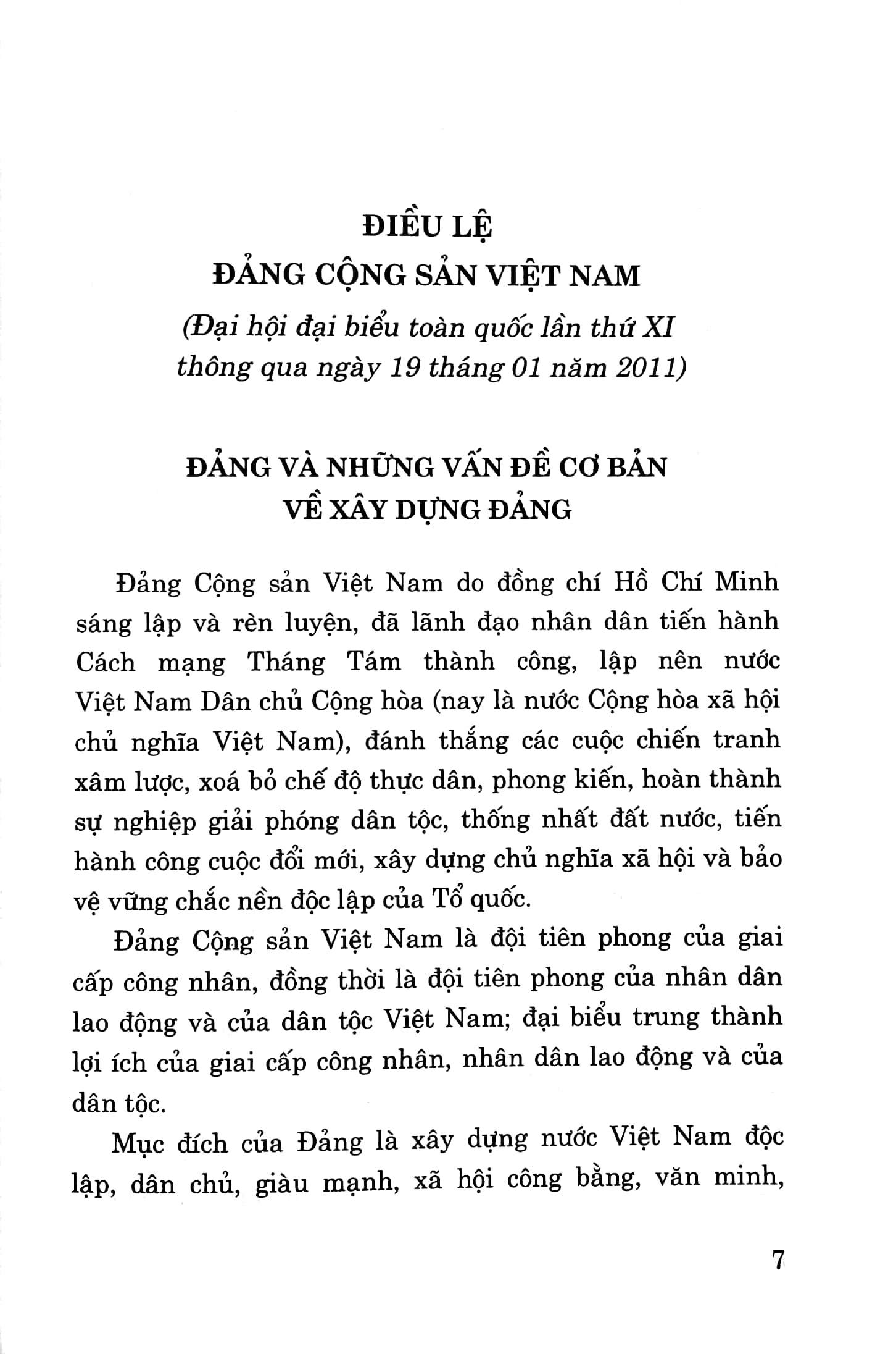 một số văn bản về công tác đảng và quy định, hướng dẫn thi hành