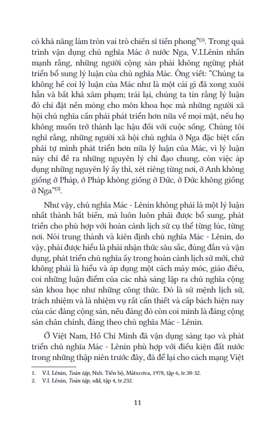 một số vần đề lý luận chính trị ở việt nam