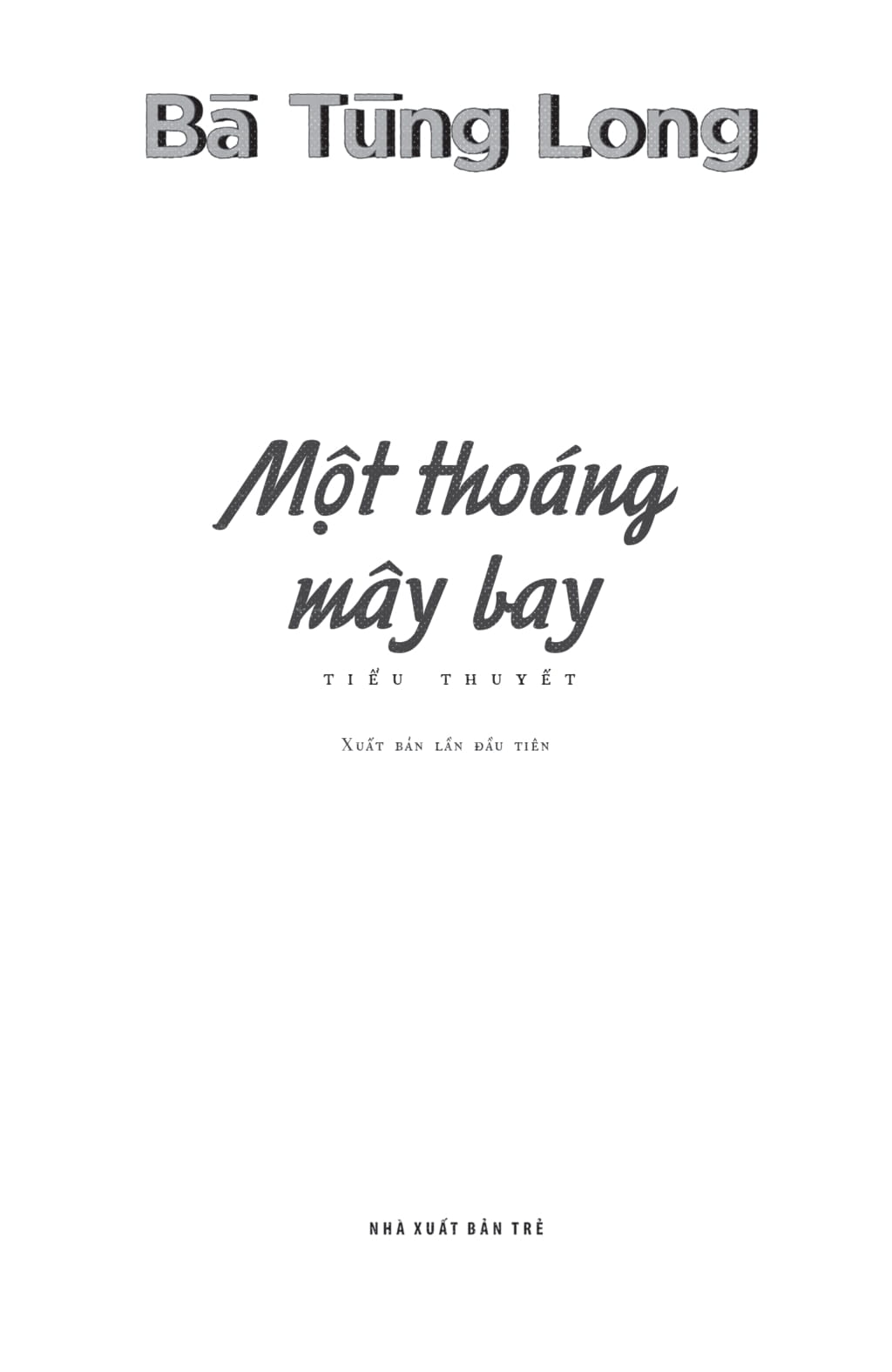 một thoáng mây bay