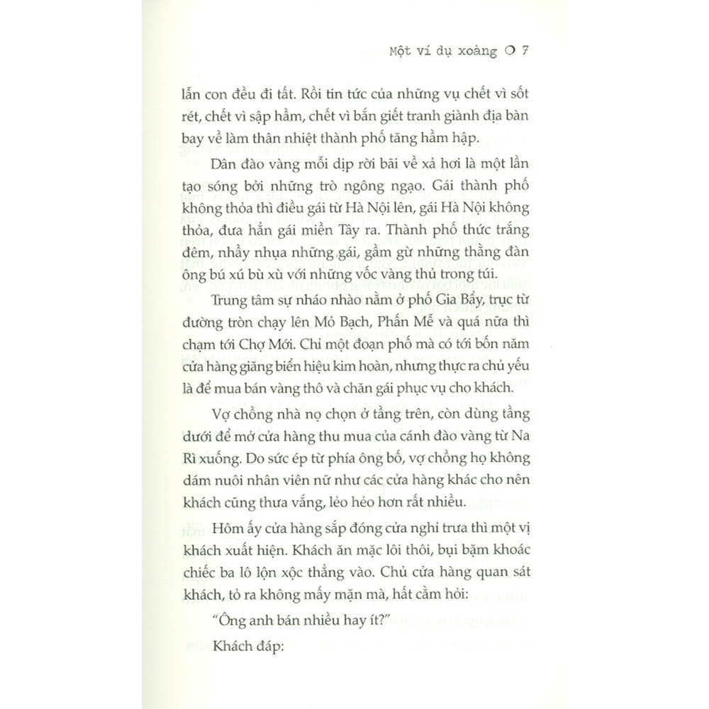một ví dụ xoàng (tái bản 2023)