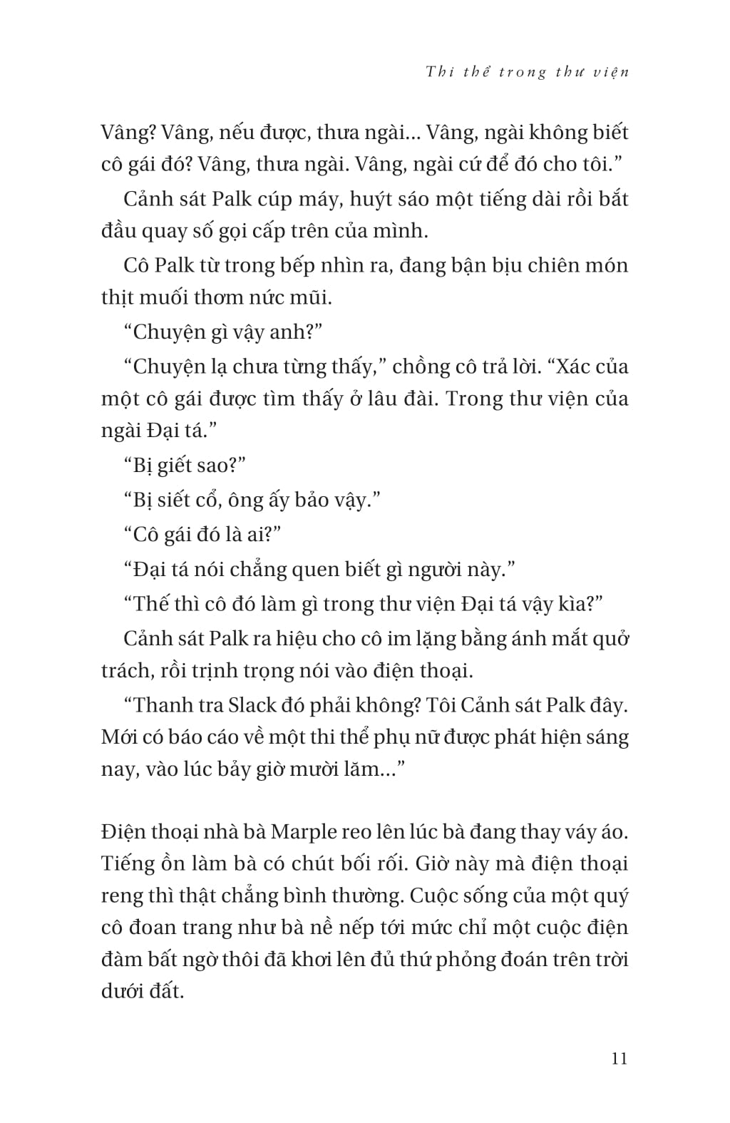 một vụ án của jane marple - thi thể trong thư viện