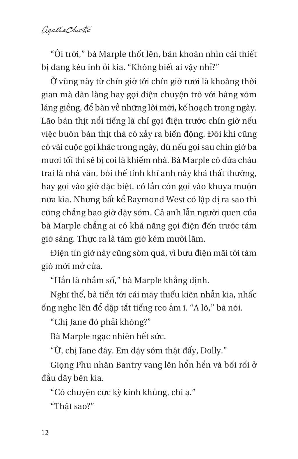 một vụ án của jane marple - thi thể trong thư viện