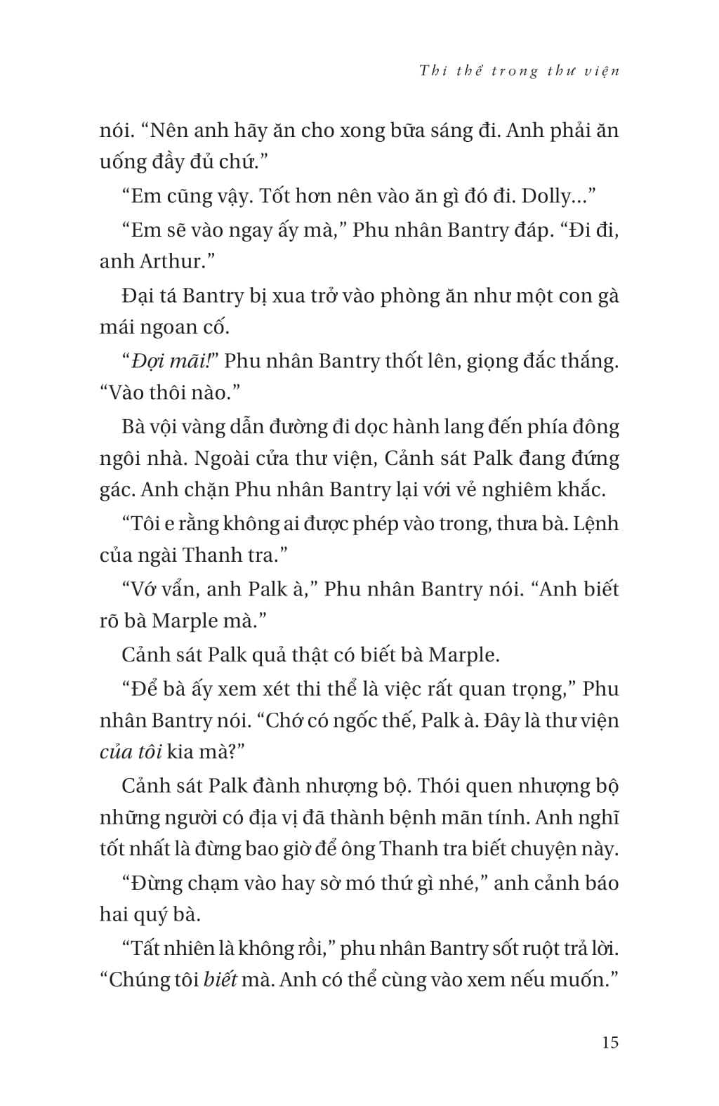 một vụ án của jane marple - thi thể trong thư viện