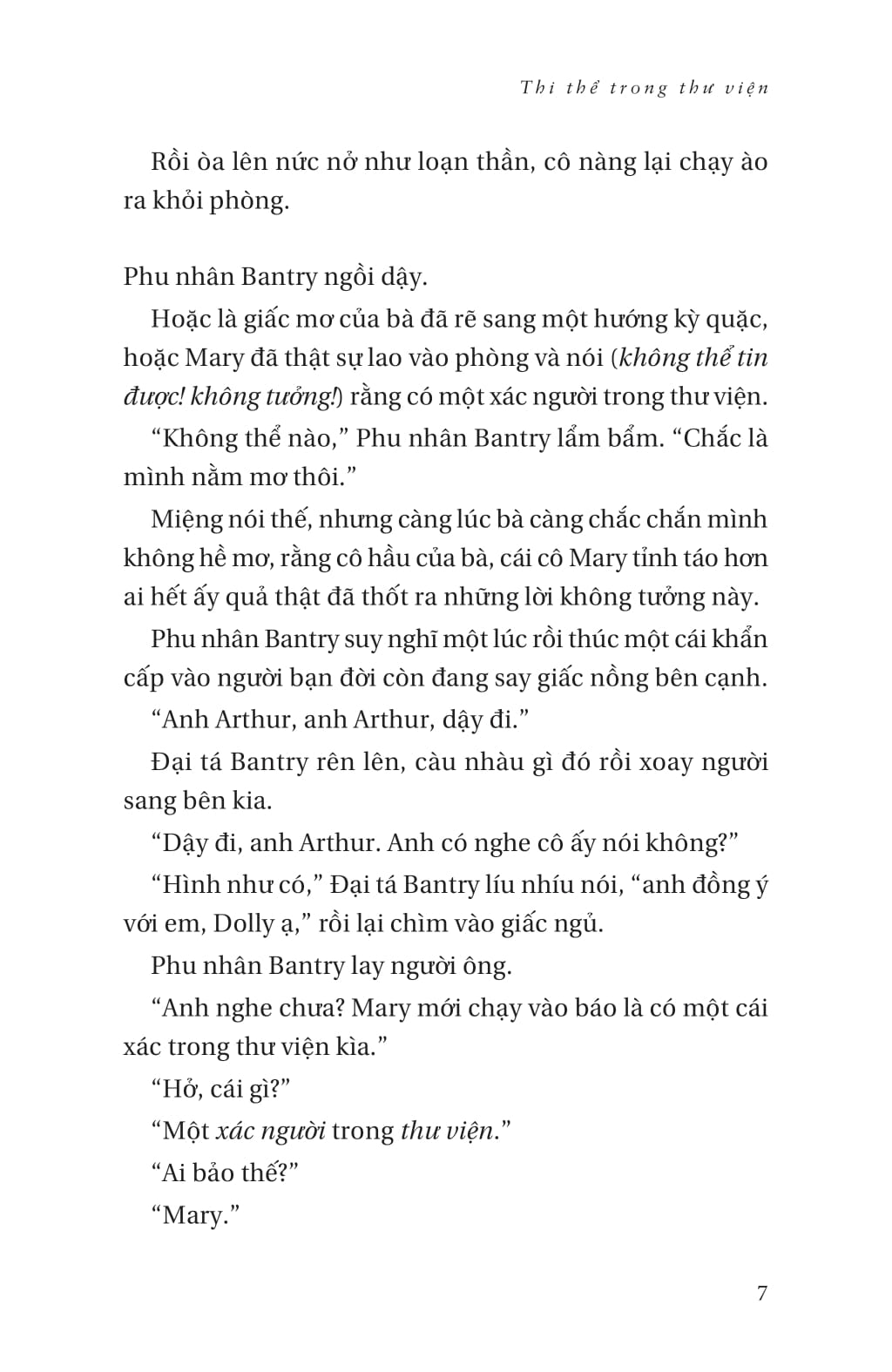 một vụ án của jane marple - thi thể trong thư viện