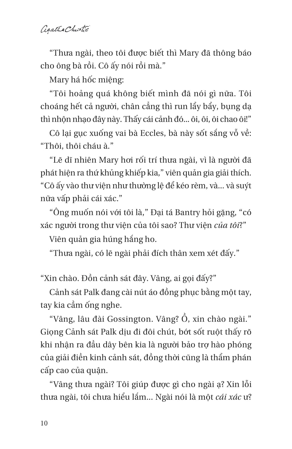 một vụ án của jane marple - thi thể trong thư viện