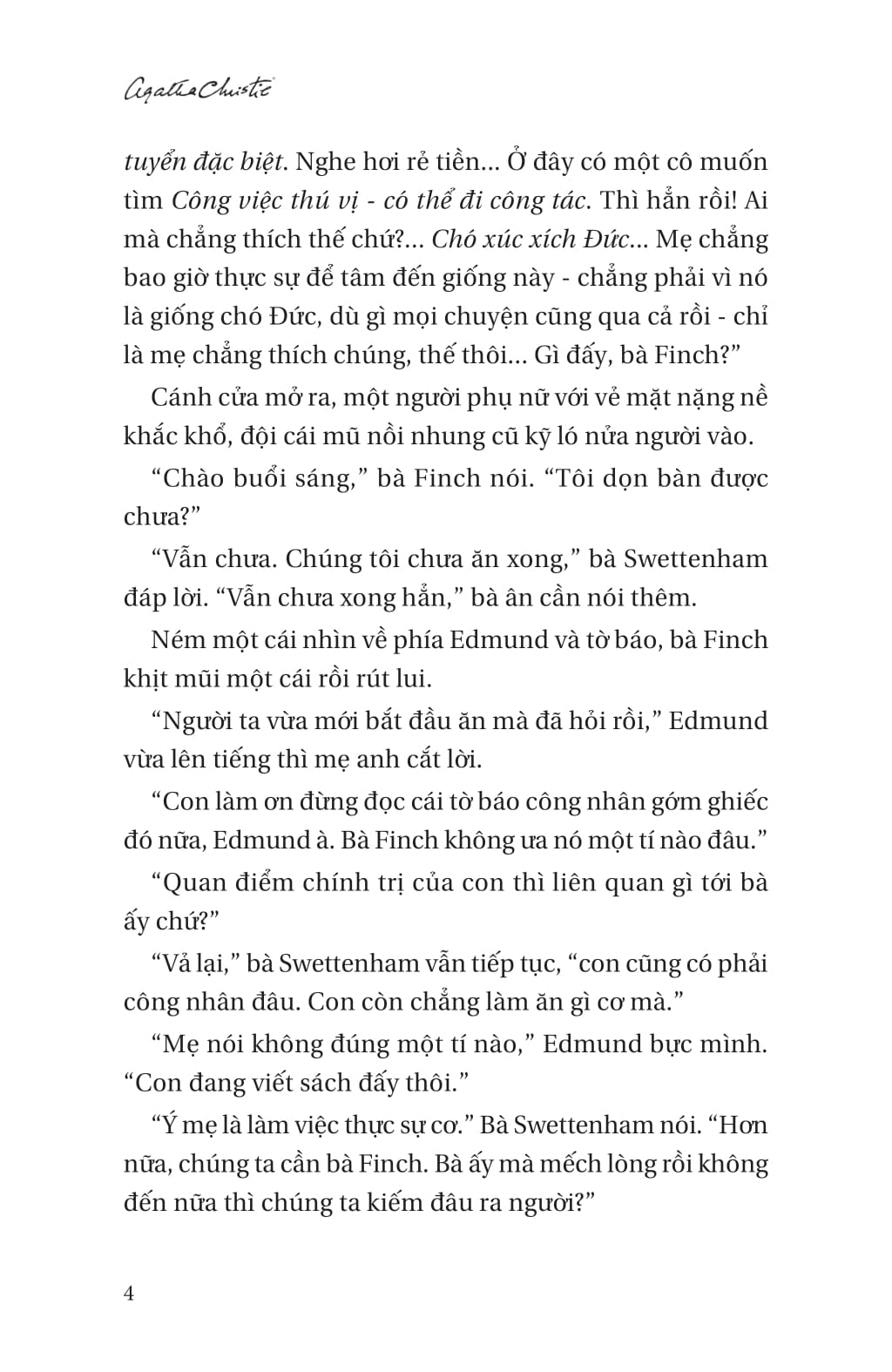 một vụ án của jane marple - vụ án mạng được báo trước